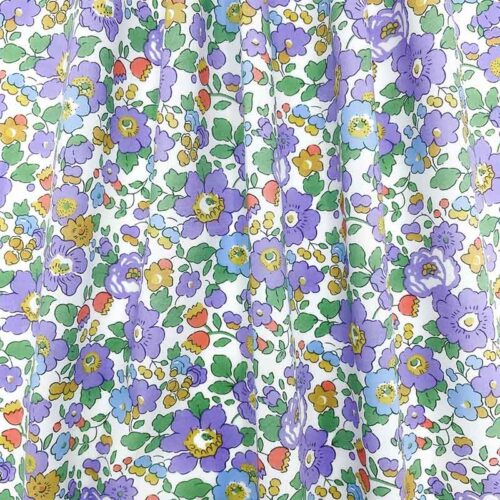 Liberty fabric draped