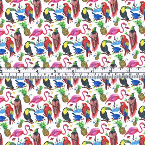 Liberty Fabric Tana Lawn Birds Of Paradise A-SP - Image 3