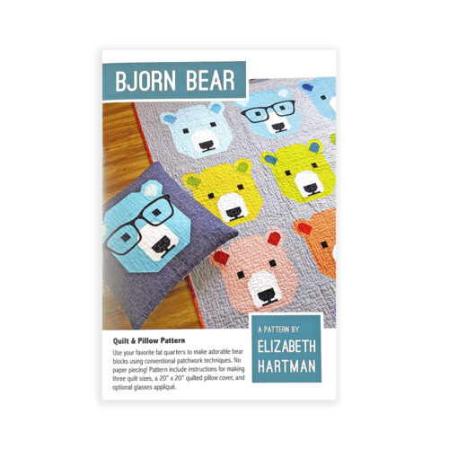 Bjorn Bear Picnic Quilt Liberty Bundle 273 - Full Quilt Top Kit - Image 4