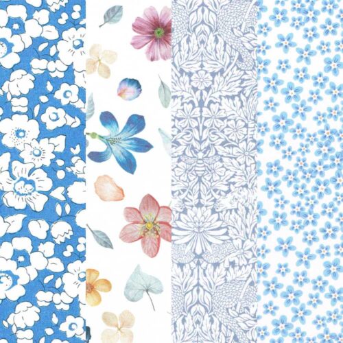 Blue Liberty Tana Lawn Fat Quarter Bundle