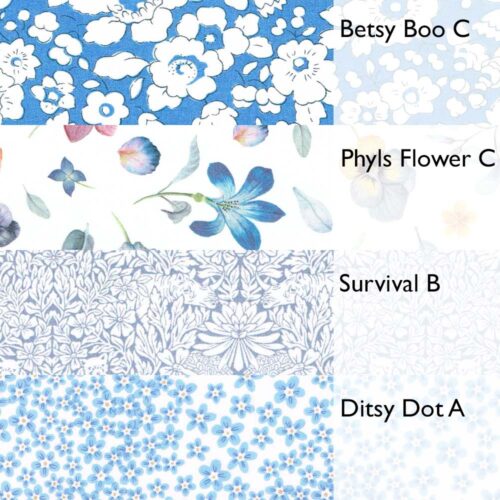 Blue Liberty Tana Lawn Fat Quarter Bundle