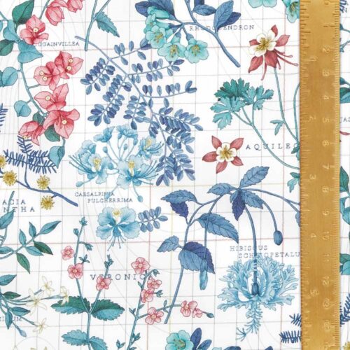Liberty Fabric Tana Lawn Botanist's Journey A