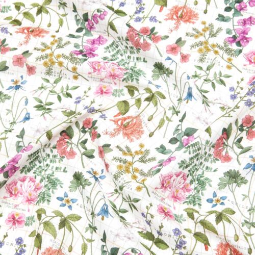 Liberty Fabric Tana Lawn Botanist's Journey C