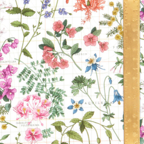 Liberty Fabric Tana Lawn Botanist's Journey C