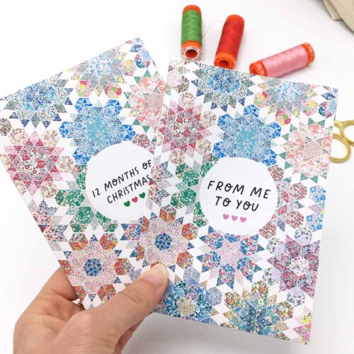 FREE Print at Home Flower Garden BOM Gifting Card