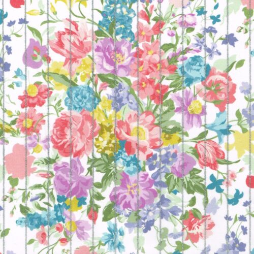Liberty Tana Lawn® Fabric Bouquet Parade Stripe A