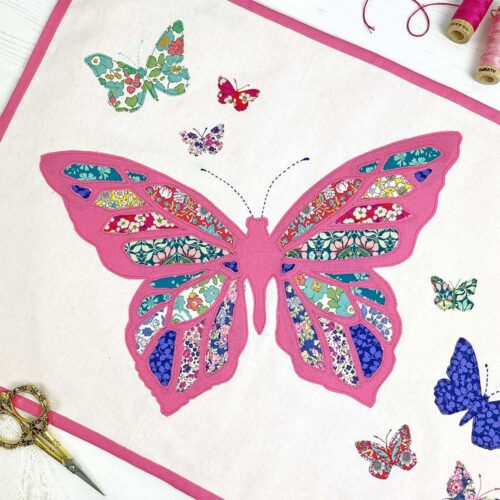 Rainbow Butterfly Cushion Kit- Pink - Image 6