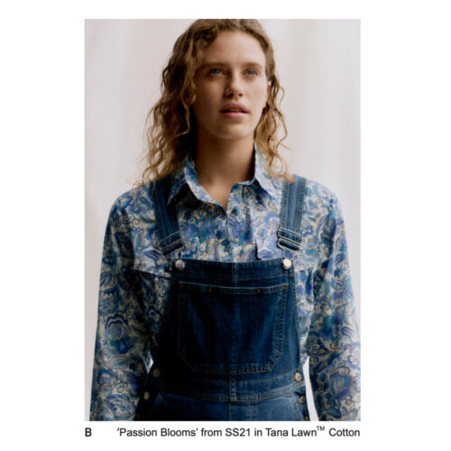 Liberty Dress Pattern Camargue Cowboy Shirt B- XL, XXL, XXXL - Image 2