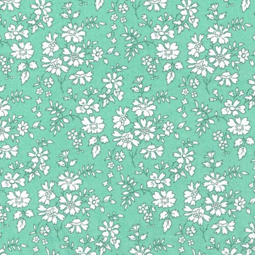 Exclusive Liberty Tana Lawn Fabric Capel Mint Choc Chip
