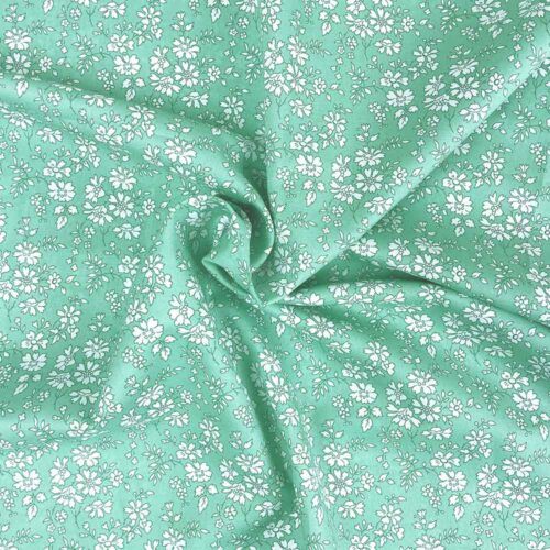 Exclusive Liberty Tana Lawn Fabric Capel Mint Choc Chip