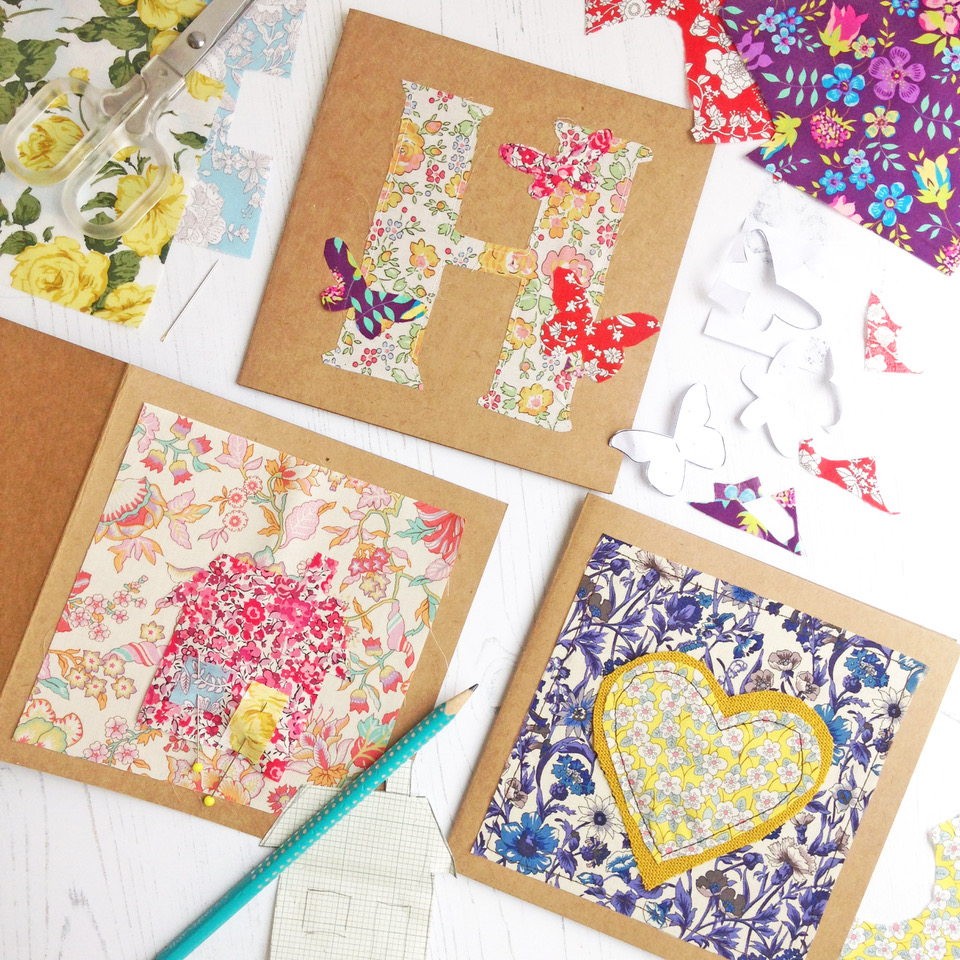 Liberty handmade cards
