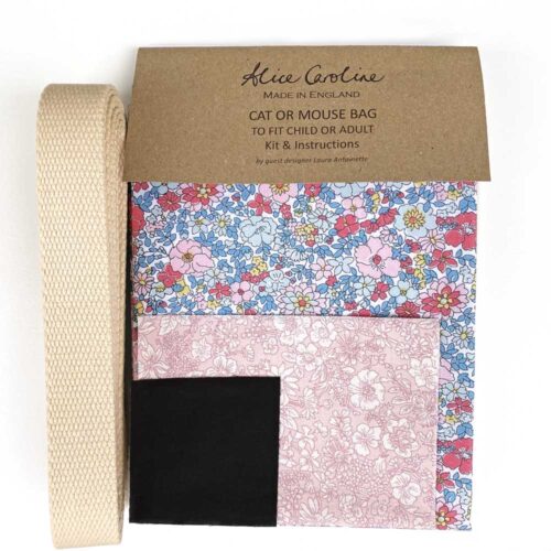 Cat or Mouse Bag Kit in Arley Gardens And Emily Silhouette - Image 2