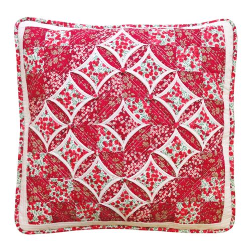PATTERN: Cathedral Windows Cushion Pattern