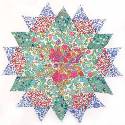 Individual Snowflake Quilt Block Kit - Ciara Block 1 - Image 2