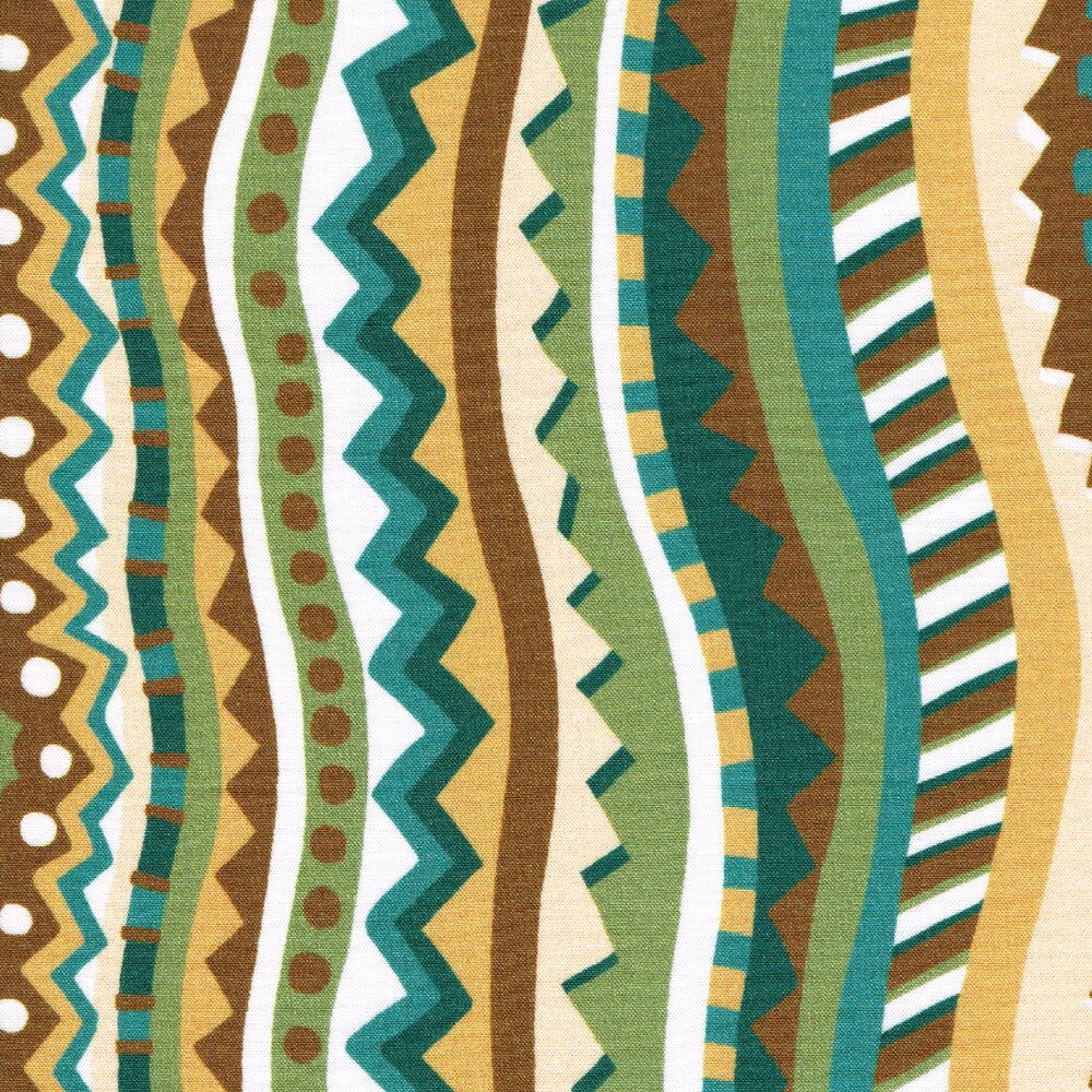 Liberty Tana Lawn® Circus Stripe B 0.83m Remnant (Box J) - Image 2
