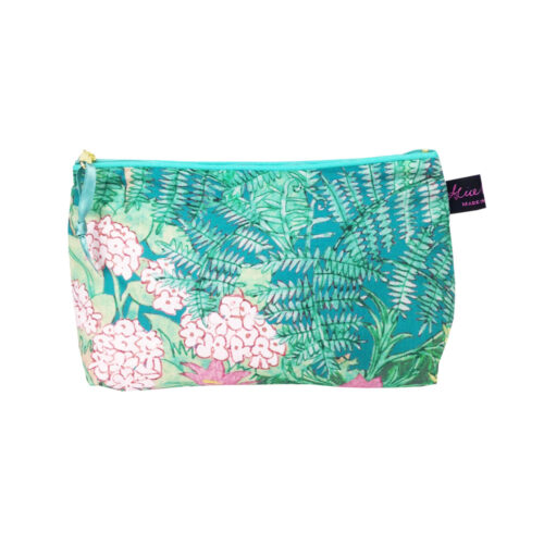 Cosmetic Bag Anna's Garden Teal