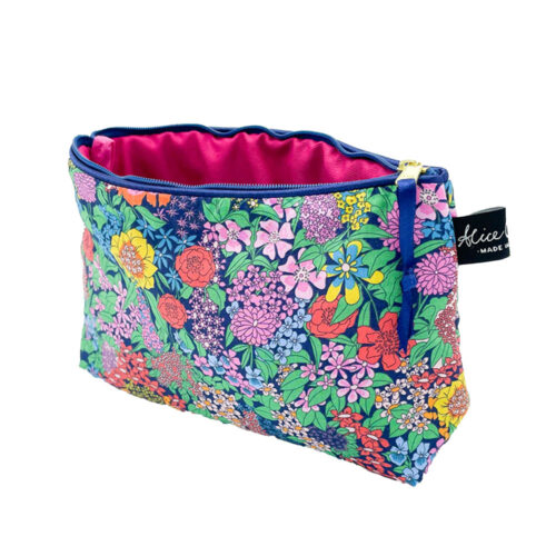 Bright Floral Make-up Bag