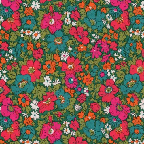 Liberty Quilting Cotton Fabric Cosmos Song A