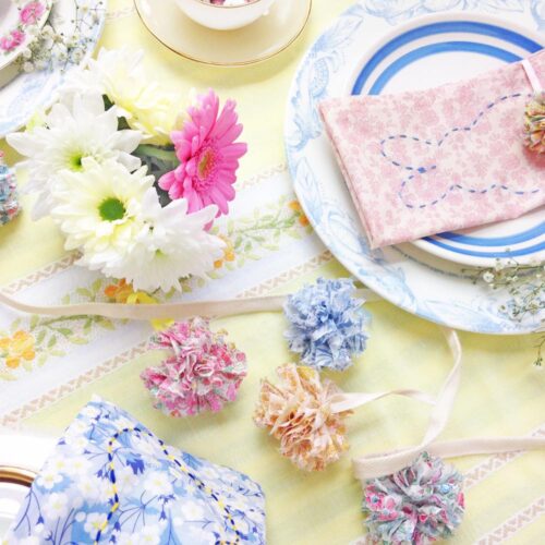 Cottontail 6 Napkins & Napkin Ribbons Kit - Image 5