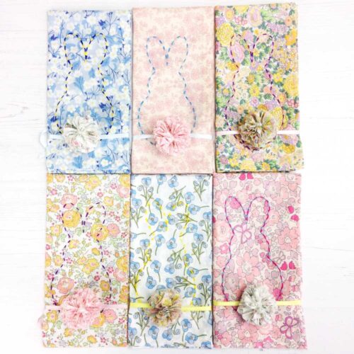 Cottontail 6 Napkins & Napkin Ribbons Kit - Image 2