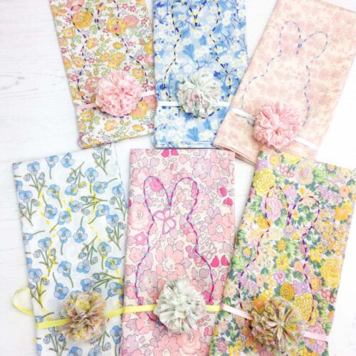 Cottontail 6 Napkins & Napkin Ribbons Kit - Image 9