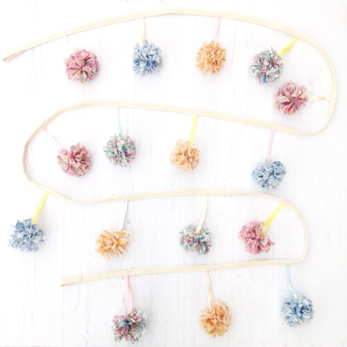 Cottontail Pom Pom Garland Kit - Image 2