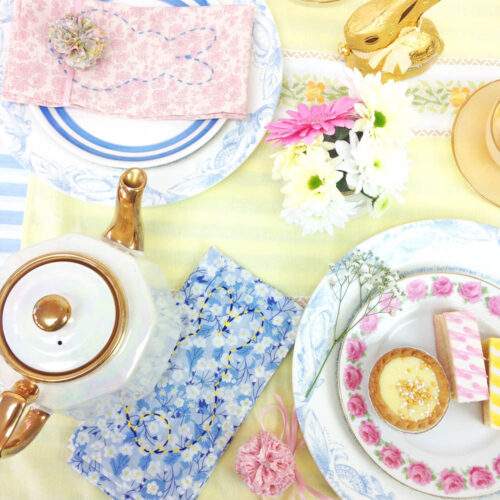 Cottontail 6 Napkins & Napkin Ribbons Kit - Image 3