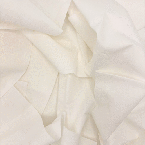Rose & Hubble True Craft Cotton in Ivory | 200g Scrap Bundle