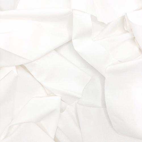 Rose & Hubble True Craft Cotton in White | 200g Scrap Bundle