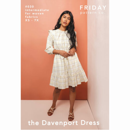 Friday Pattern Co The Davenport Dress Sewing Pattern