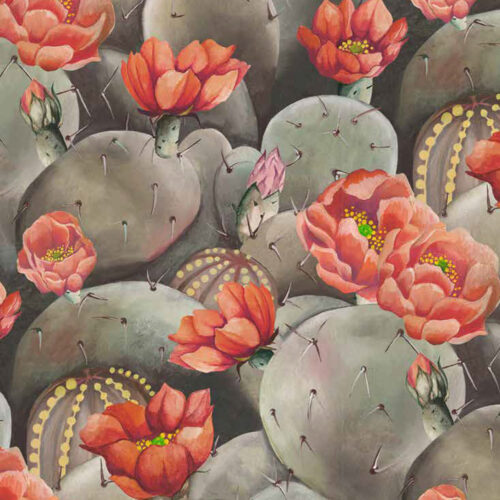 Liberty Fabric Tana Lawn Desert Rose A 2.4m Remnant (Box I)
