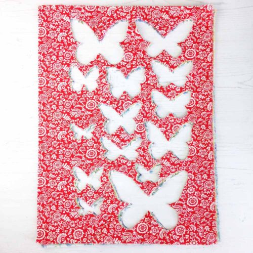 Scrap Pack - 10 Rainbow Tana Lawn® Die Cut Butterfly 80g Bag