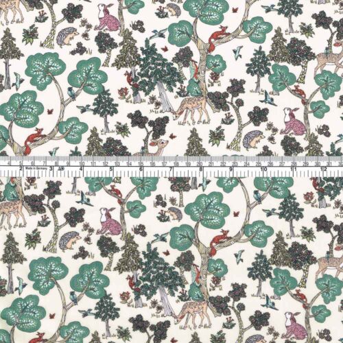 Liberty Fabric Tana Lawn Doe A Deer A-SP 2.75m Remnant (Box P) - Image 2