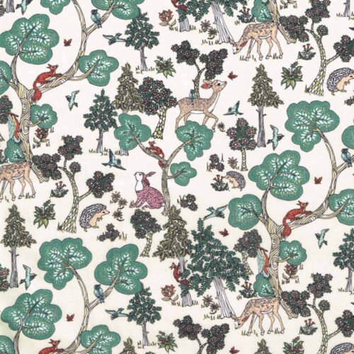 Liberty Fabric Tana Lawn Doe A Deer A-SP 2.75m Remnant (Box P) - Image 3