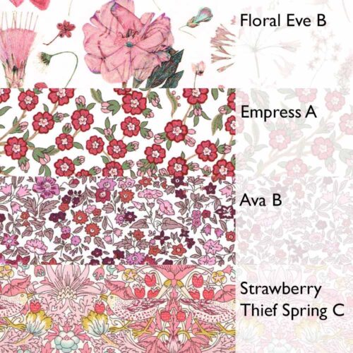Liberty Dreamy Pinks Fat Quarter Bundle