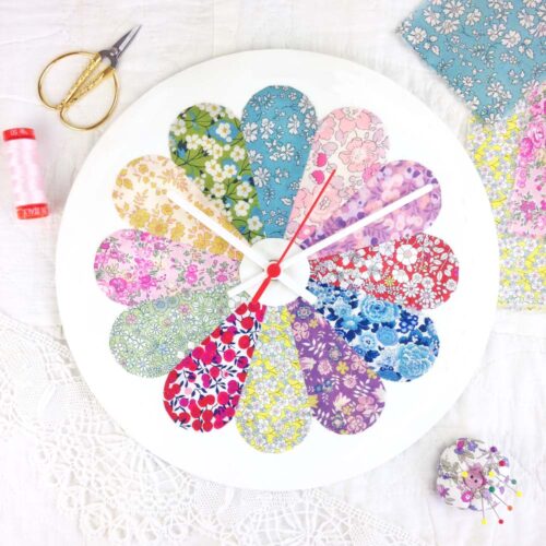 Dresden plate clock kit