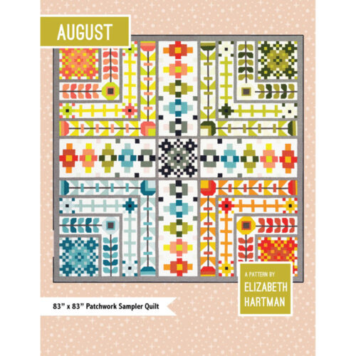 Elizabeth Hartman August Patchwork Sampler Quilt Pattern