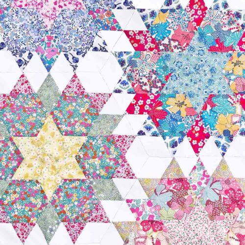 Radiant Stars Quilt BOM - 2019 Liberty Fabrics Tana Lawn® Quarterly