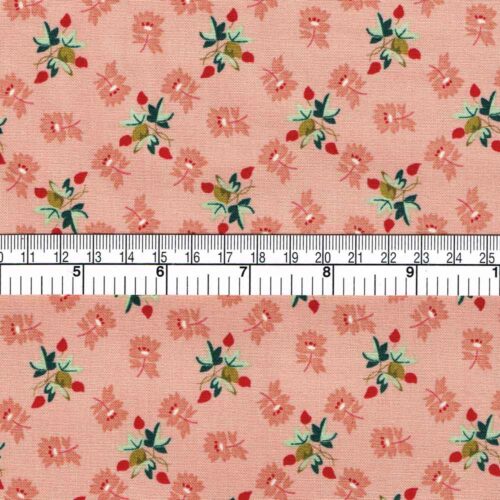 Ellie's Quilt Place Fabric Maple Leaf Frosted Pink - Image 3