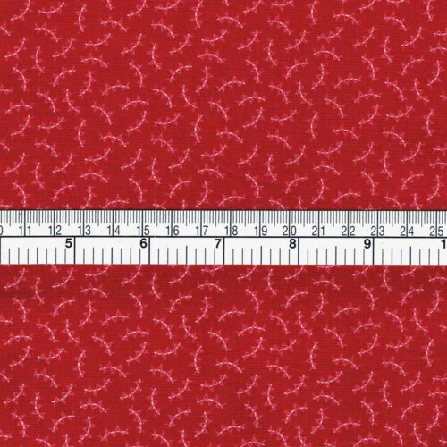 Ellie's Quilt Place Fabric Zigzag Rosehip - Image 3