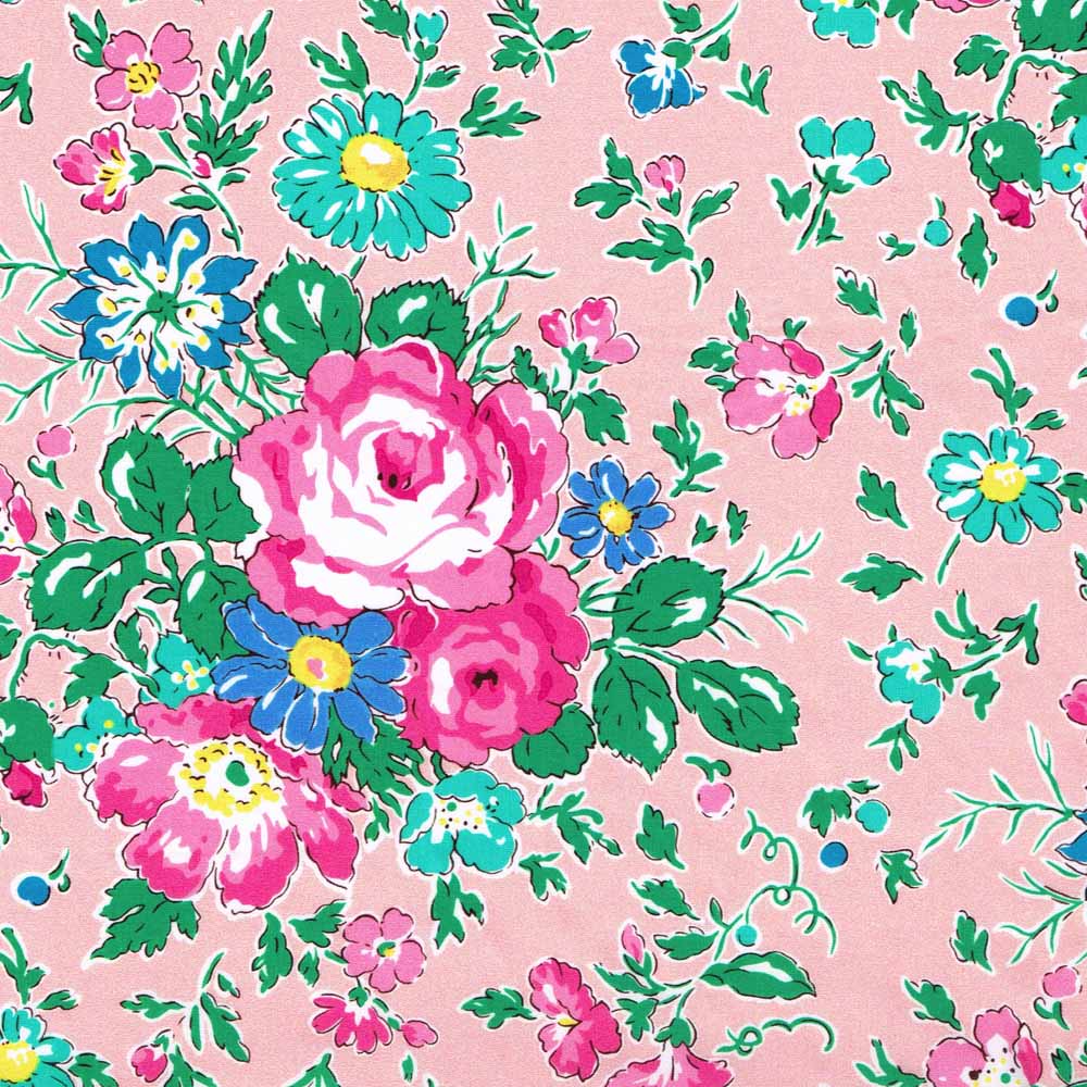 Liberty Organic Ellen Rose Pink