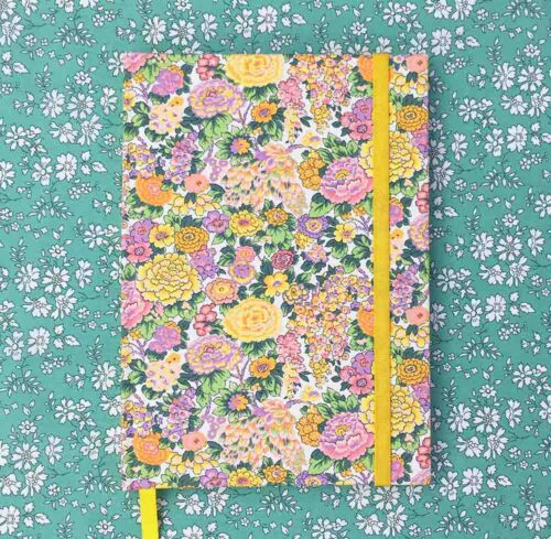 Liberty Fabric Covered Notebook | Elysian Day