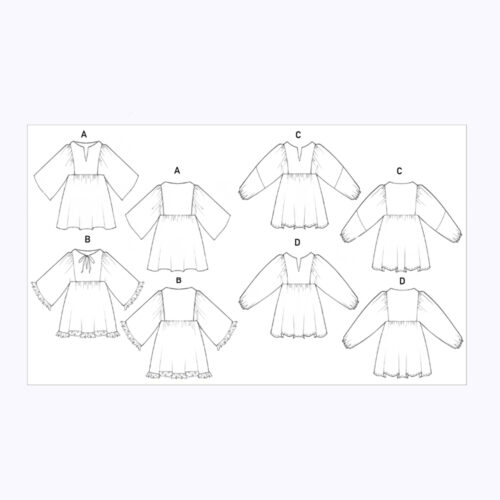 Liberty Dress Pattern Esther Tunic Top - Image 4