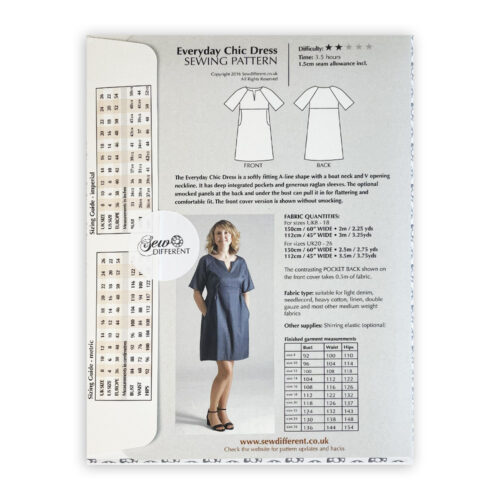 Sew Different Everyday Chic Dress Pattern - Image 2