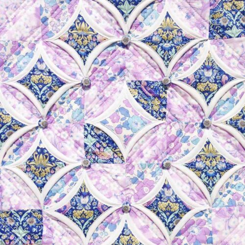 PATTERN: Cathedral Windows Cushion Pattern - Image 4