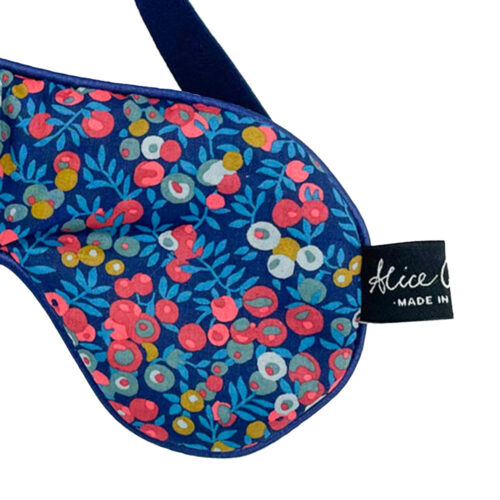 Small Berry Print Eye Mask