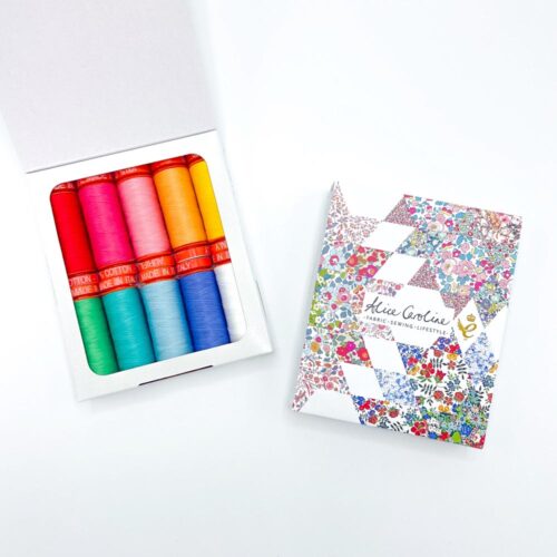 Floral Mosaic Aurifil Threads