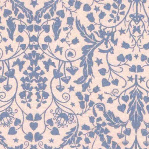 Dusky Pink And Blue Liberty Print