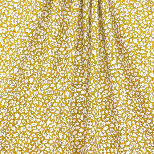 Liberty fabric draped