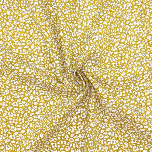 Liberty fabric scrunched